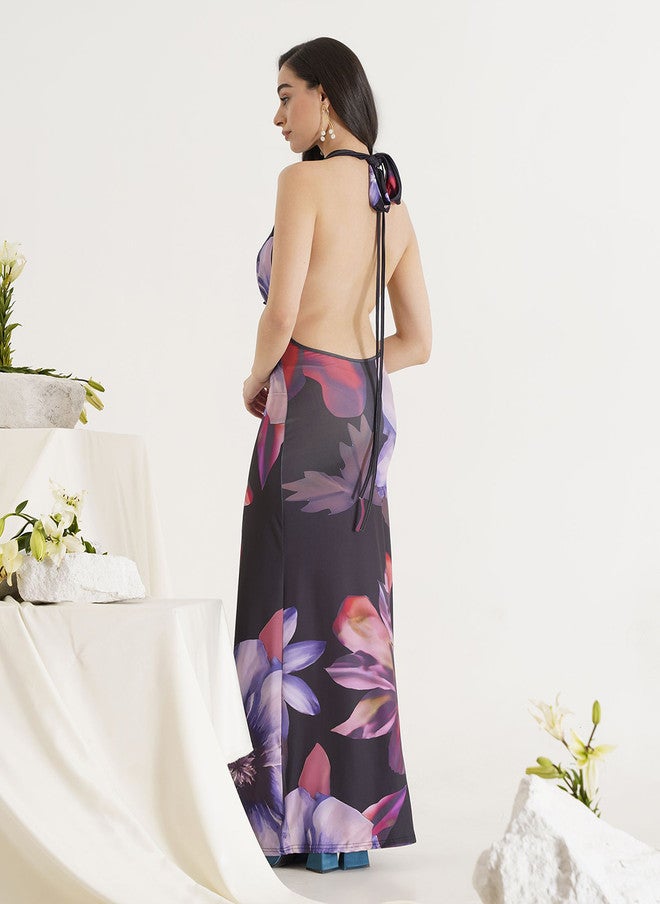 PRIZO Floral Print Maxi Dress - Image 4